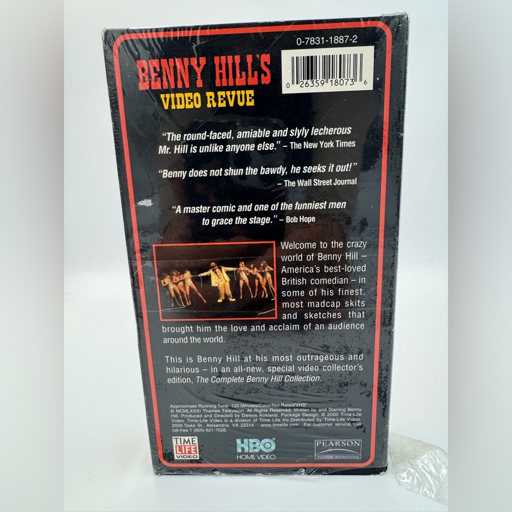 Benny Hill Video Revue VHS Time Life HBO Vintage British‎ Comedy Tape - Picture 2 of 7